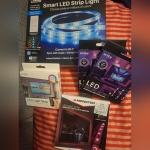 Bundle Of NIB LED Light Strips!!